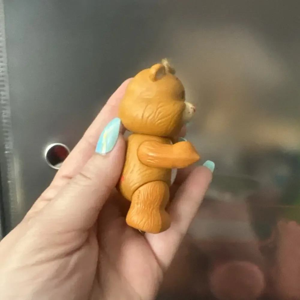 1980s Kenner Vintage Poseable Care Bear Figure - Tenderheart